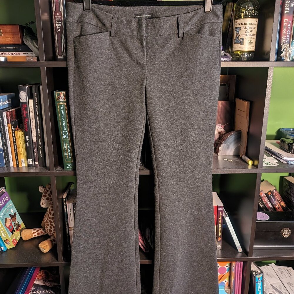 Grey Express Editor Pants